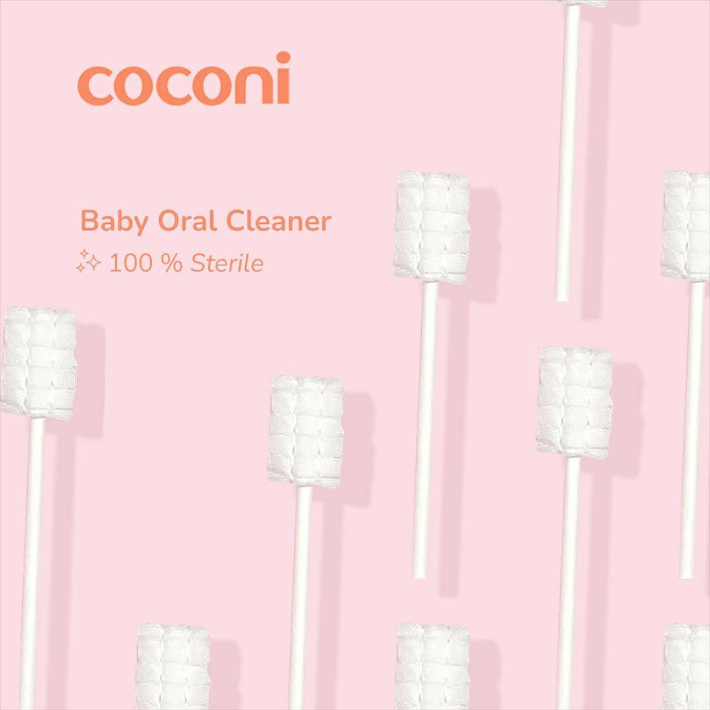 Coconi Baby Oral Cleaner 30pcs - Pembersih Mulut