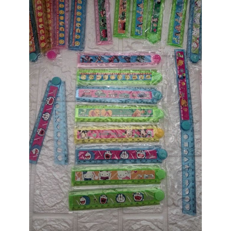 

Penggaris Lipat Karakter 30 cm