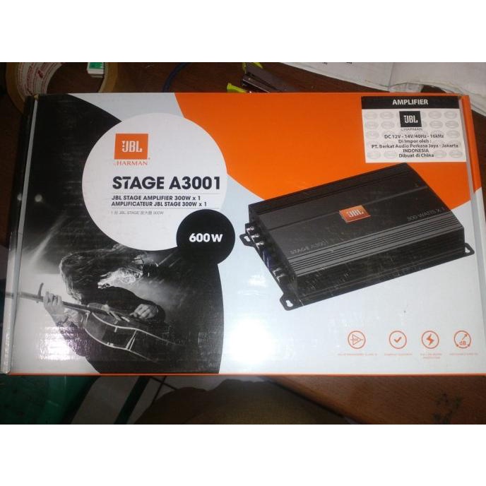 Power Monoblock Jbl Stage A3001