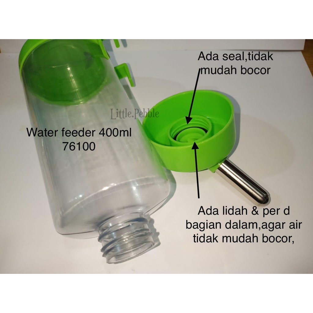 water feeder botol minum anjing kucing 400ml-76100