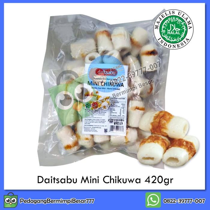 

Daitsabu Mini Chikuwa 420gr | Chikuwa | Chikua | Cikua | Suki Best Seller