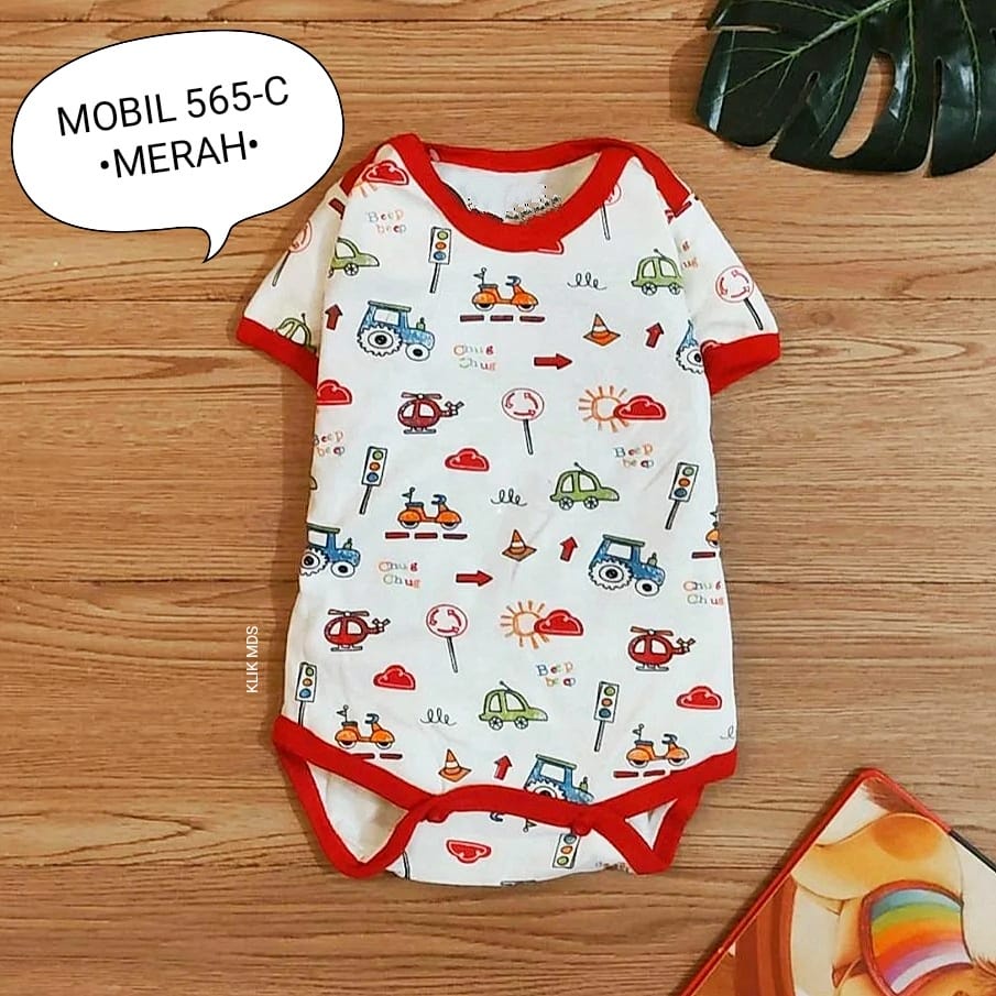 Jumper Bayi Laki-laki Motif Mobil