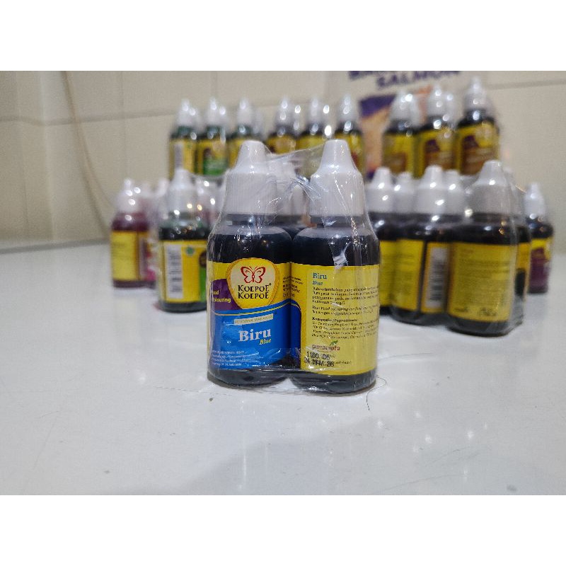

Koepoe Koepoe / Kupu Kupu Pewarna Makanan Biru 30 ml Koe Poe