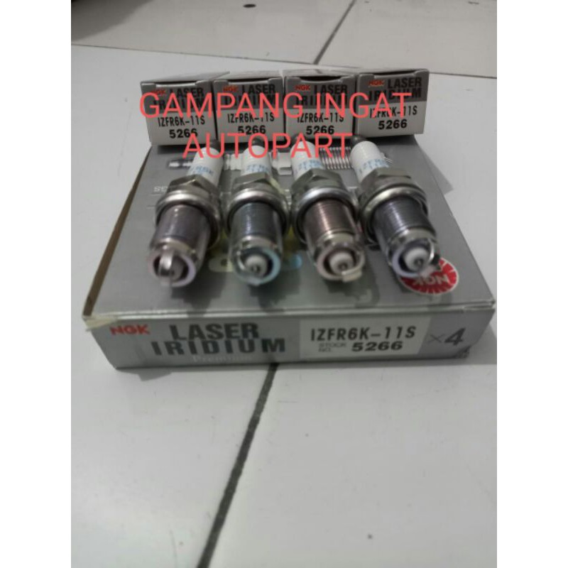 Busi Laser Iridium Set 4pcs Honda Jazz RS City Brio Freed Stream Accord Maestro Cielo Dll ORIGINAL