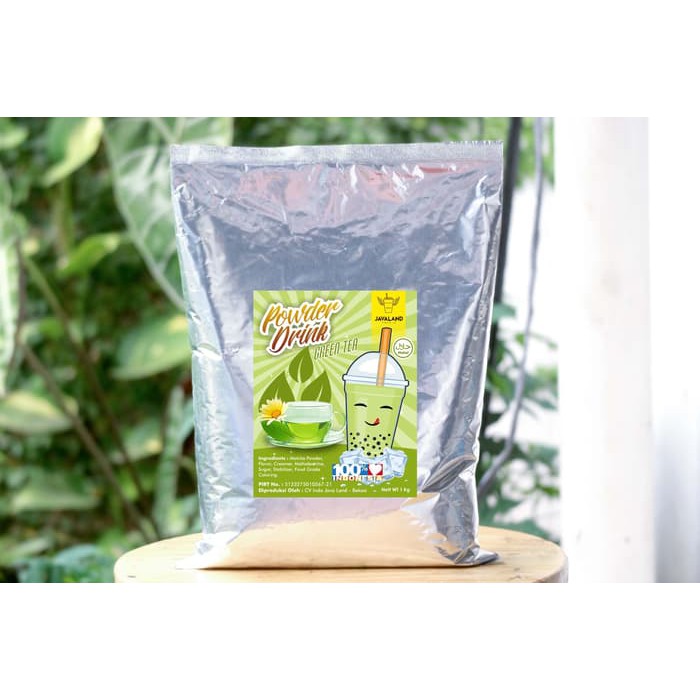 

MAR Bubuk Minuman Rasa Green Tea / Matcha Plain Regular 1Kg - Javaland Powder Drink Best Seller
