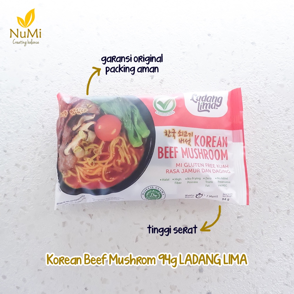 

MIE KOREA GLUTEN FREE INSTANT KOREAN NOODLE - LADANG LIMA