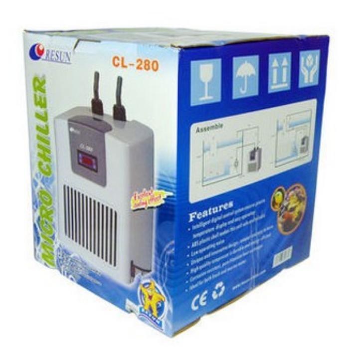 Resun CL-280 Aquarium Water Chiller 220V 200 watts 1/10 HP Cooler Tank