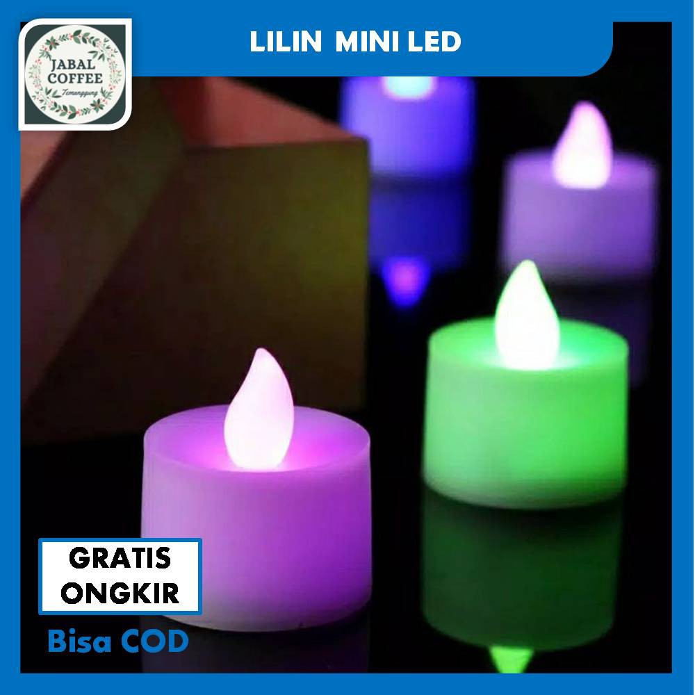 Lilin Mini Elektrik Lampu / Lampu Lilin Led Mini Elektrik / Lilin Mini Led / Candle Light 25 Gr J101