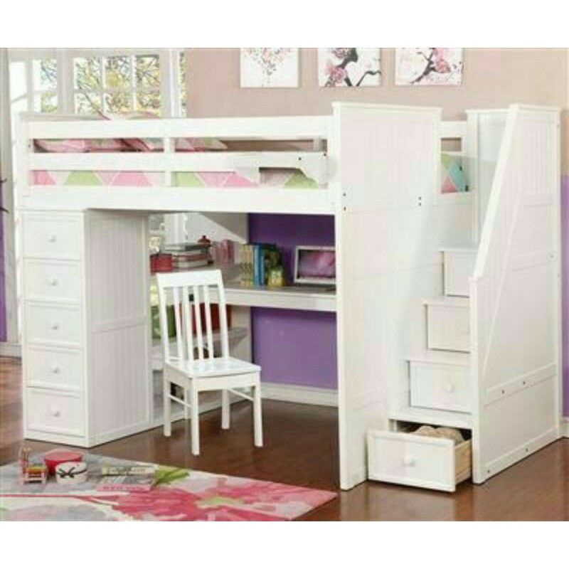 DIPAN TINGKAT MODERN+MEJA BELAJAR