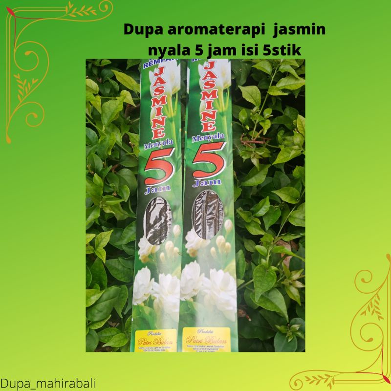 Dupa aromaterapi jasmin 5 jam/dupa bali wangi