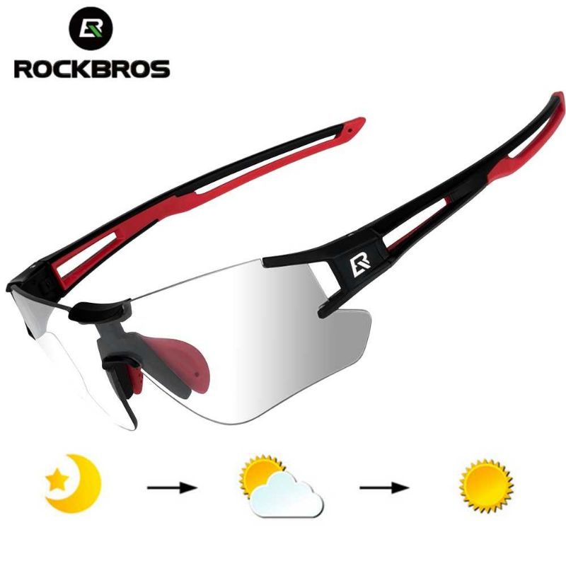 Kacamata Sport Rockbros Lensa Photochromic Kacamata Sepeda