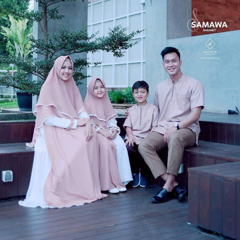 *CUCI GUDANG Samawa Sarimbit (White choco) By Aahva