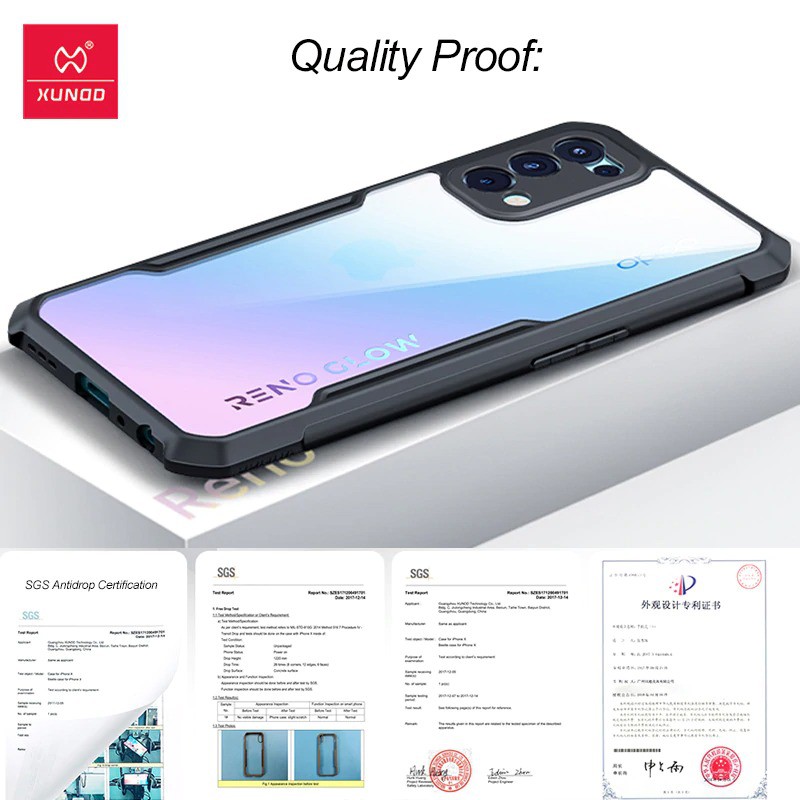 PROMO Case OPPO Reno 5 Shockproof Casing Transparan Clear Pelindung HP Hardcase