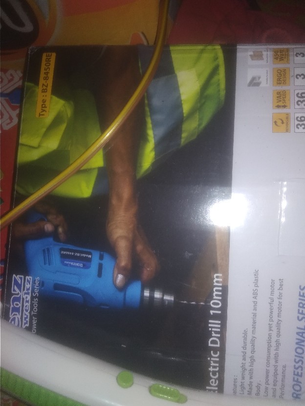 Benz Mesin Bor Tangan 10mm Benz Bz-8450 Re