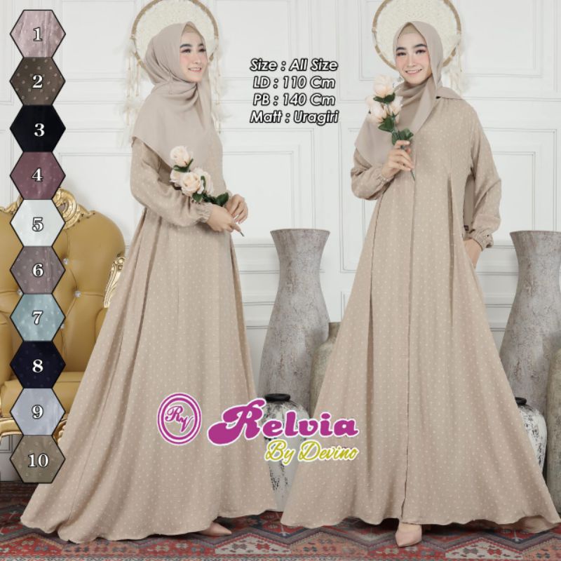 GAMIS CRENGKEL RELVIA RUBYA PREMIUM LUXURY