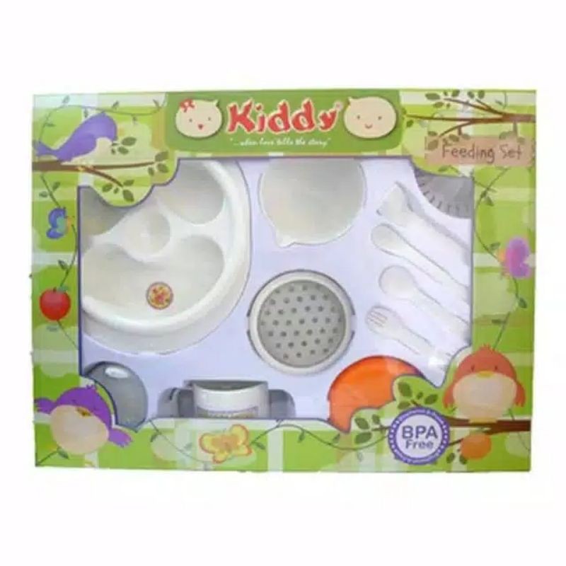 KIDDY FOOD MAKER MEDIUM 8501 / 5in 1 / 8201 /Food Maker Set Kiddy - Peralatan Makan Bayi / Gift Set (8201) U1
