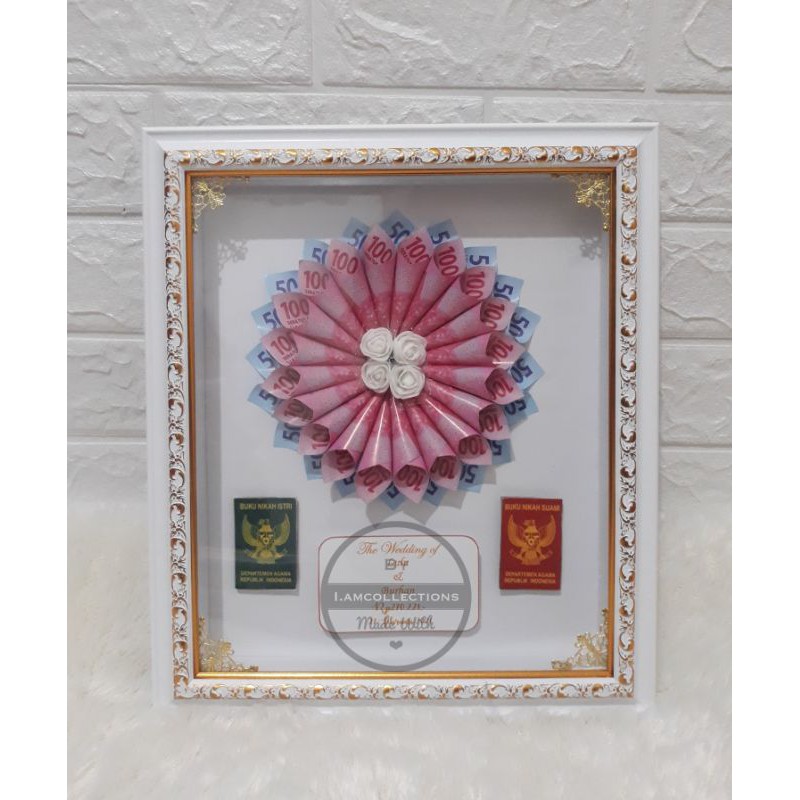 Mahar kipas uang kertas replika murah