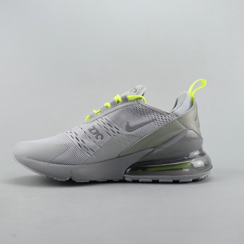 Nike Air Max 270 Sepatu Lari Olahraga Baru Pria Abu-abu / Hijau Bernapas 40-45 | Shopee Indonesia