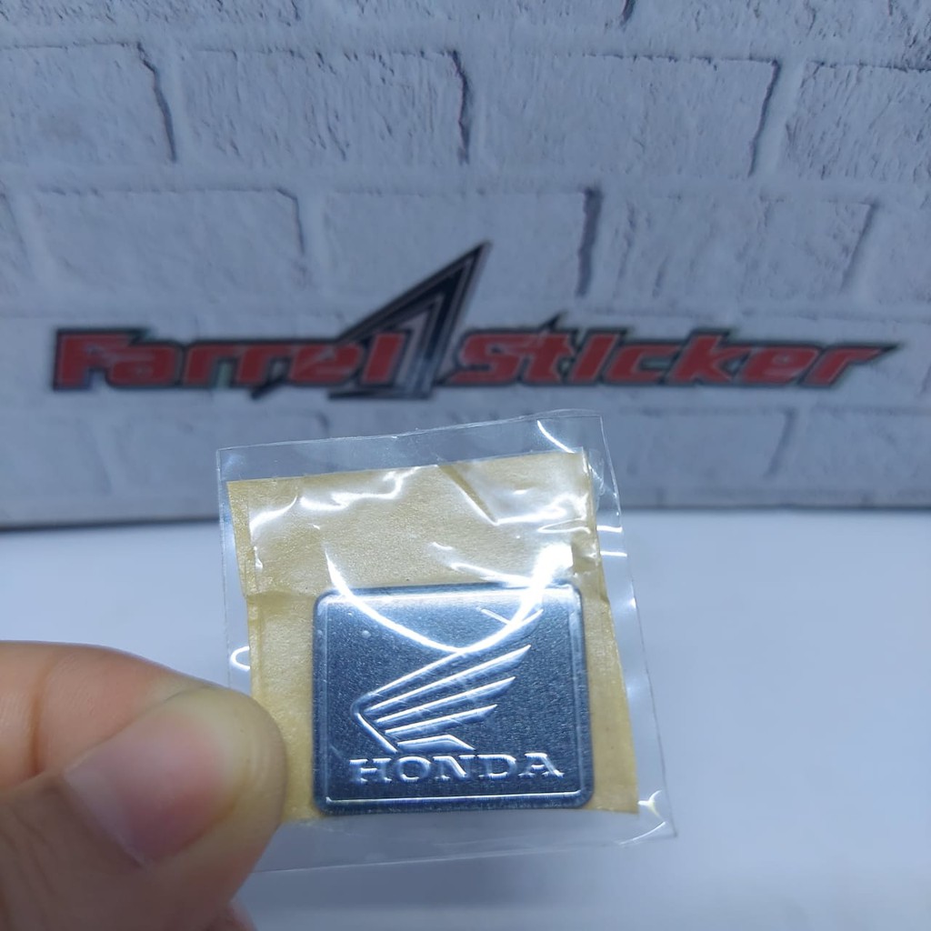 emblem sayap kotak mini HONDA