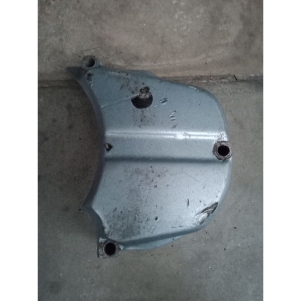Tutup Blok Block Bak Kalter Kanan Pompa Oli Yamaha RXZ RZR Second Original