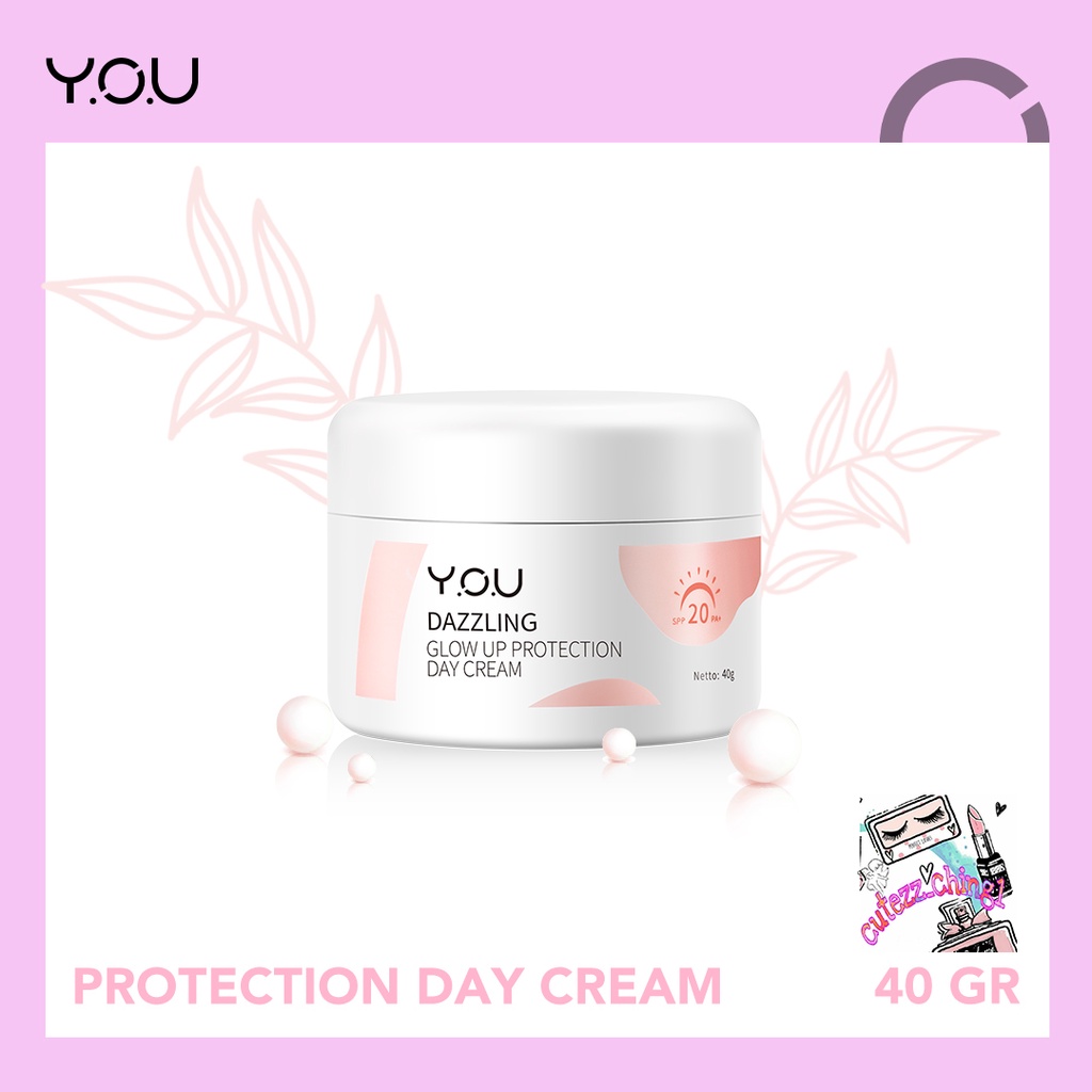 ☃Cutezz_ching1☃YOU Dazzling Glow Up Protection Day Cream 40gr