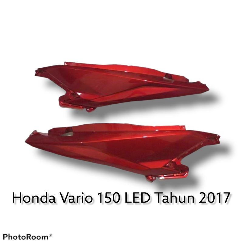 Bodi Honda Vario 125 Led Warna Merah Marun Tahun 2017