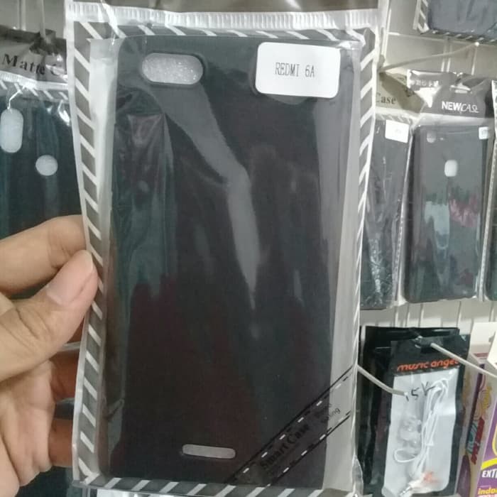 Softcase Xiaomi Redmi 6A - Matte Case Hitam Dove