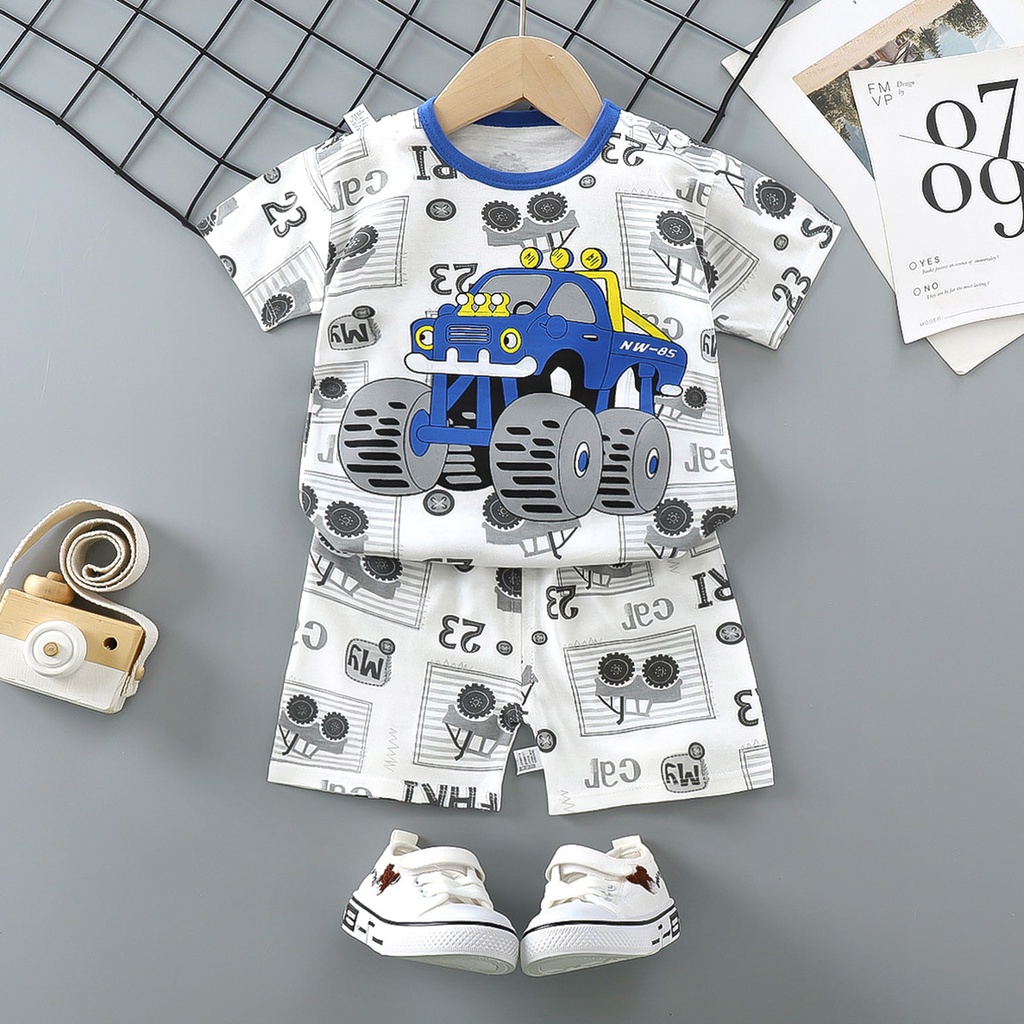 JAYAABADI - Setelan baju  celana anak import bahan berkualitas unisex cowok cewek ukuran lengkap harga grosir