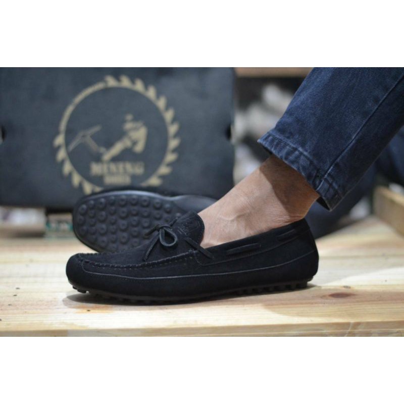 XSHOESBDG | Sepatu Kasual Slip On Pria Kulit Suede Casual Pria Nongkrong Main Trendy Terbaru 2020