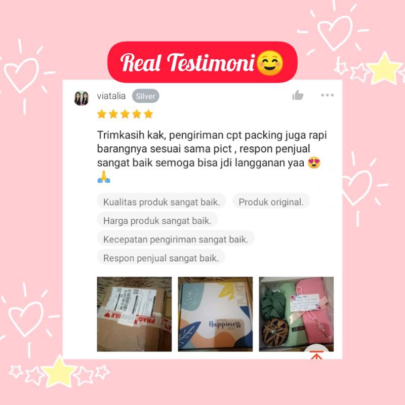 Kado Ultah Hampers Pernikahan Hijab  Pengantin Gift Box Ulang Tahun Cewek Wisuda