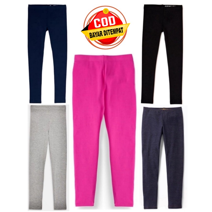 PROMO BELI 3 GRATIS 1 / Legging Anak Perempuan usia 1,2,3,4,5,6,7,8,9,10,11,12,13 / Lejing Anak / Celana Anak Perempuan