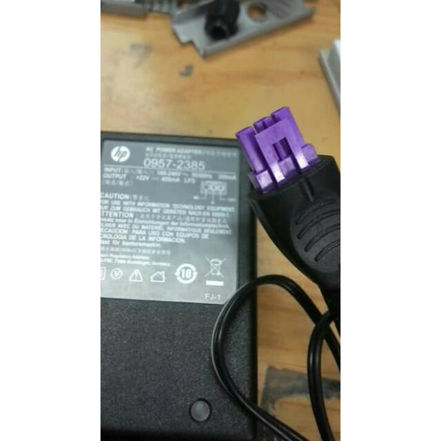 Adaptor Ungu 22v - 455mA Printer Deskjet 1010 - 1015 - 1515 - 2540