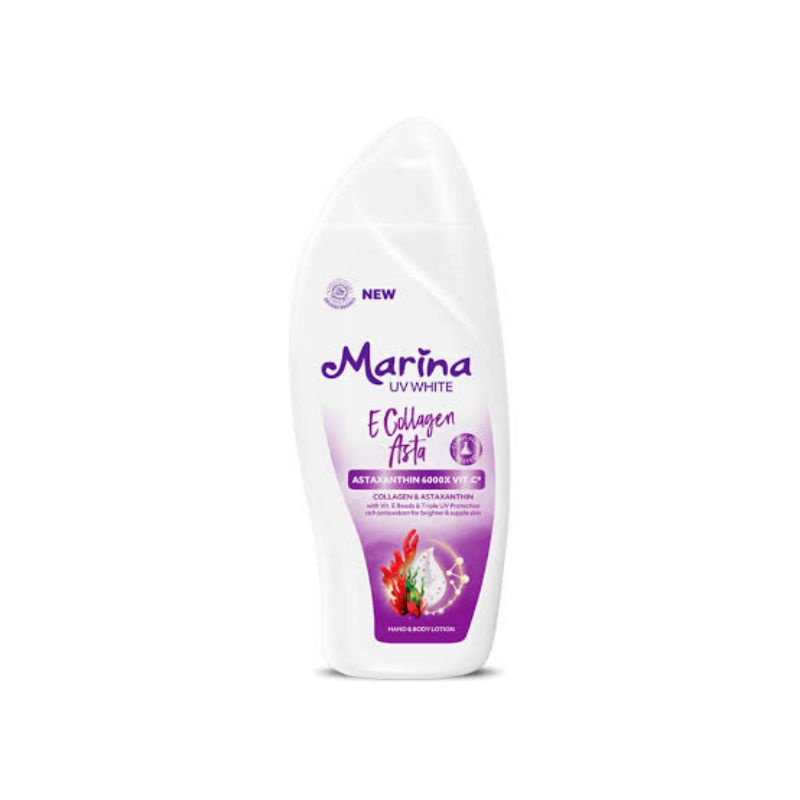 Marina UV White E Collogne Asta 92 ml / Lotion Tubuh / Lotion Marina