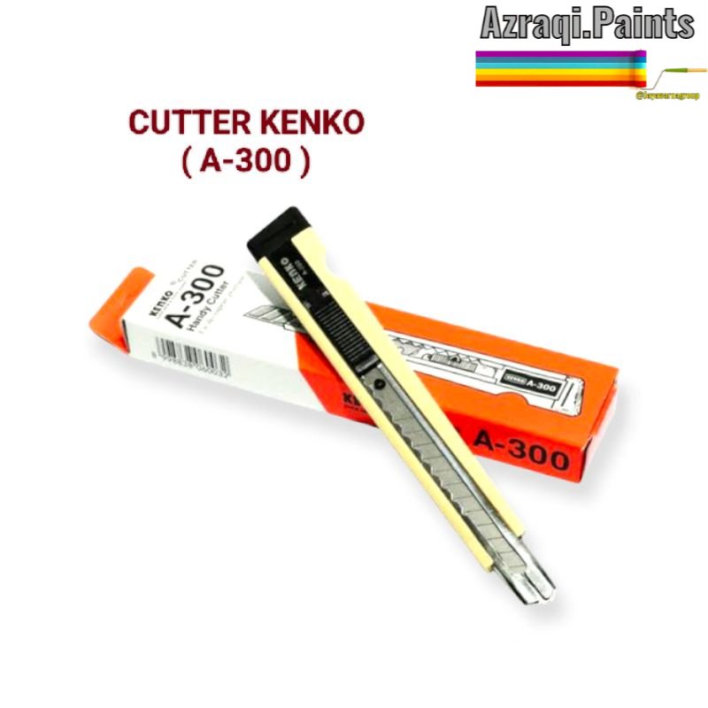 

CUTTER KECIL KENKO ( A - 300 ) / PISAU KECIL KENKO ASLI / ORIGINAL