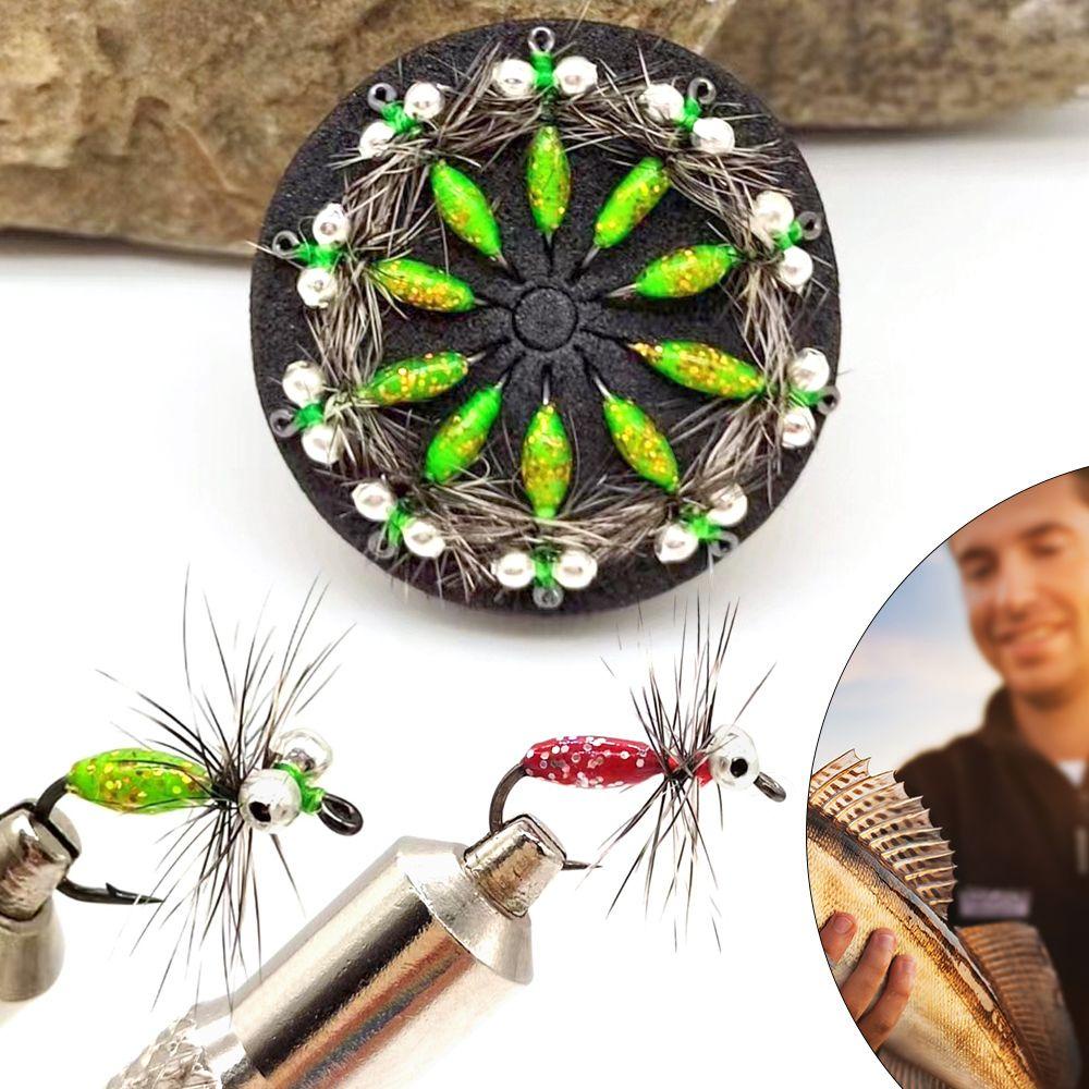 Suyo 5pcs Umpan Pancing Fly Fishing Simulasi DIY Dengan Kail