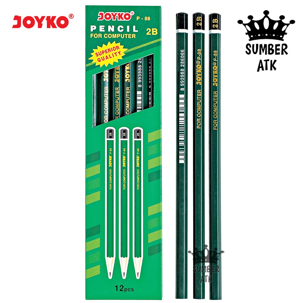

Pencil Pensil Joyko P-88 2B 1 BOX 12 PCS