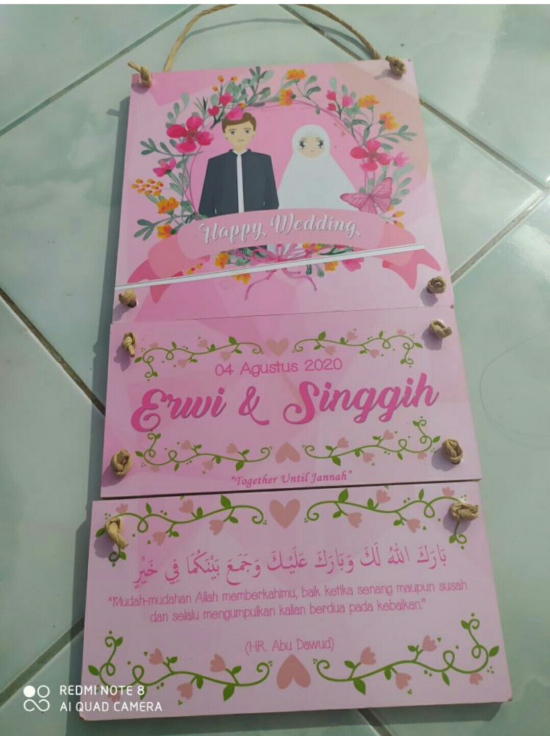 Wp Project Wall Decor Pajangan Dinding Hiasan Dinding Shabby Chic Kado Ultah Pernikahan