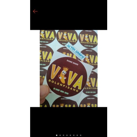 

CETAK STIKER OLSHOP/STIKER KEMASAN