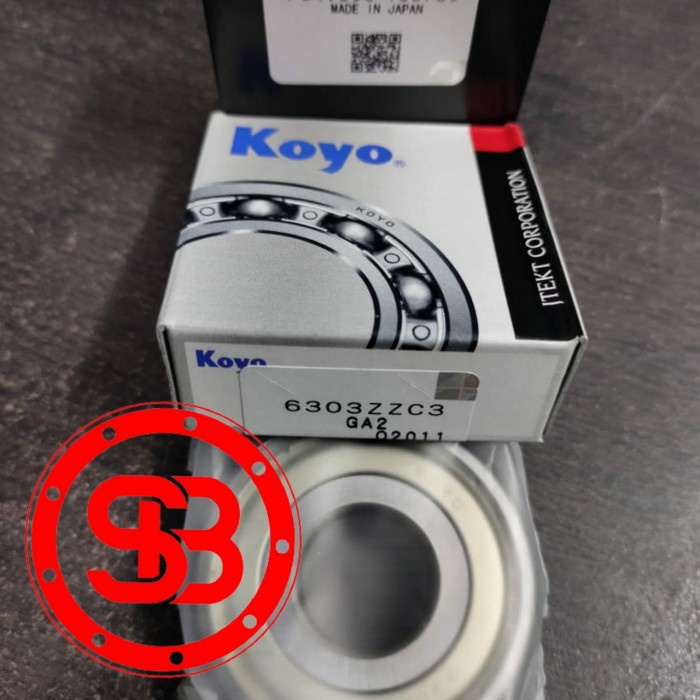 BEARING 6303 ZZ / 6303 ZZ C3 KOYO JAPAN ORIGINAL