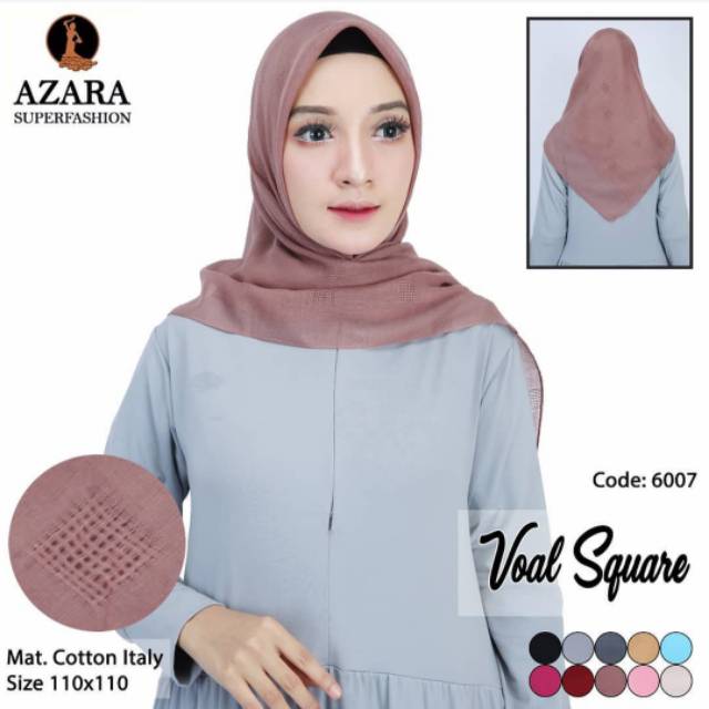 Segiempat voal square (10 pcs)