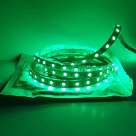 Lampu LED Strip 5050 Hijau 5m 12V