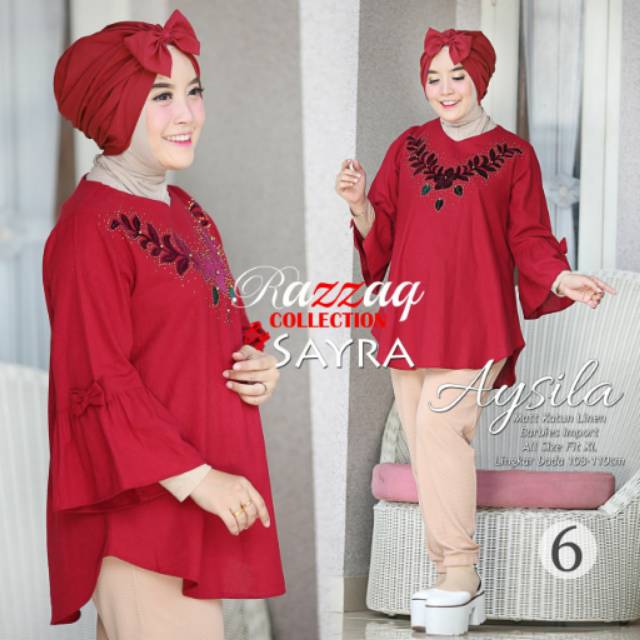 Blus linen Aysila
