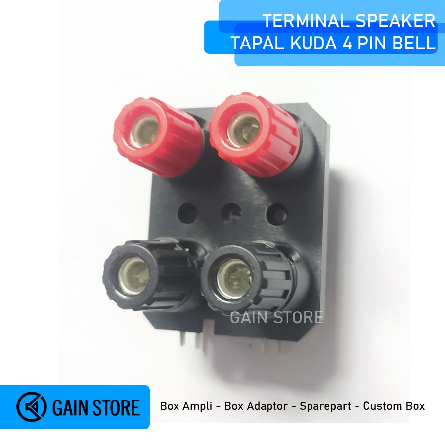 Terminal speaker bell box ampli biding post