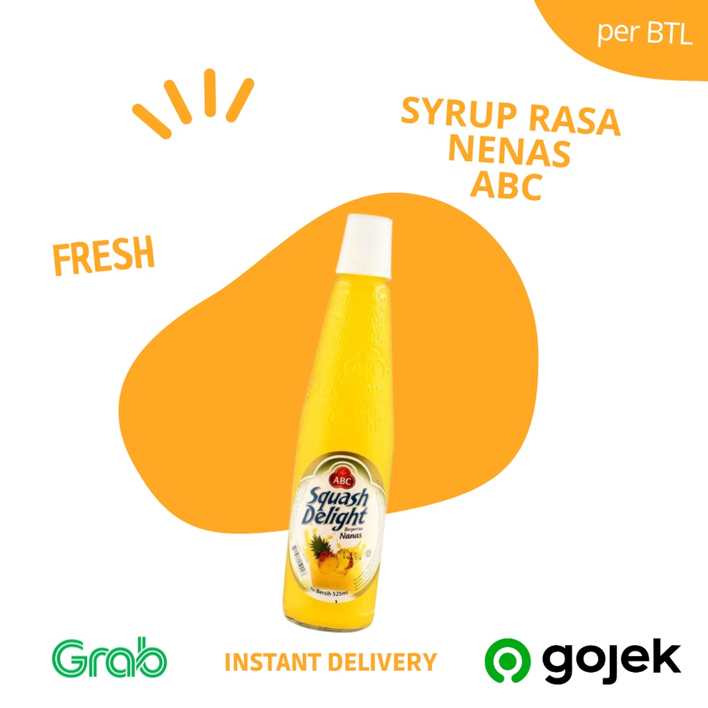 

SIROP SIRUP ABC RASA NENAS PINEAPPLE KEMASAN BOTOL KACA PASAR ONLINE MAKASSAR