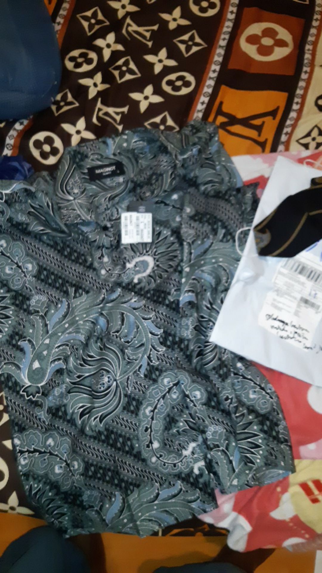 Maginot Kemeja Batik Pria Rama-ss Lengan Pendek