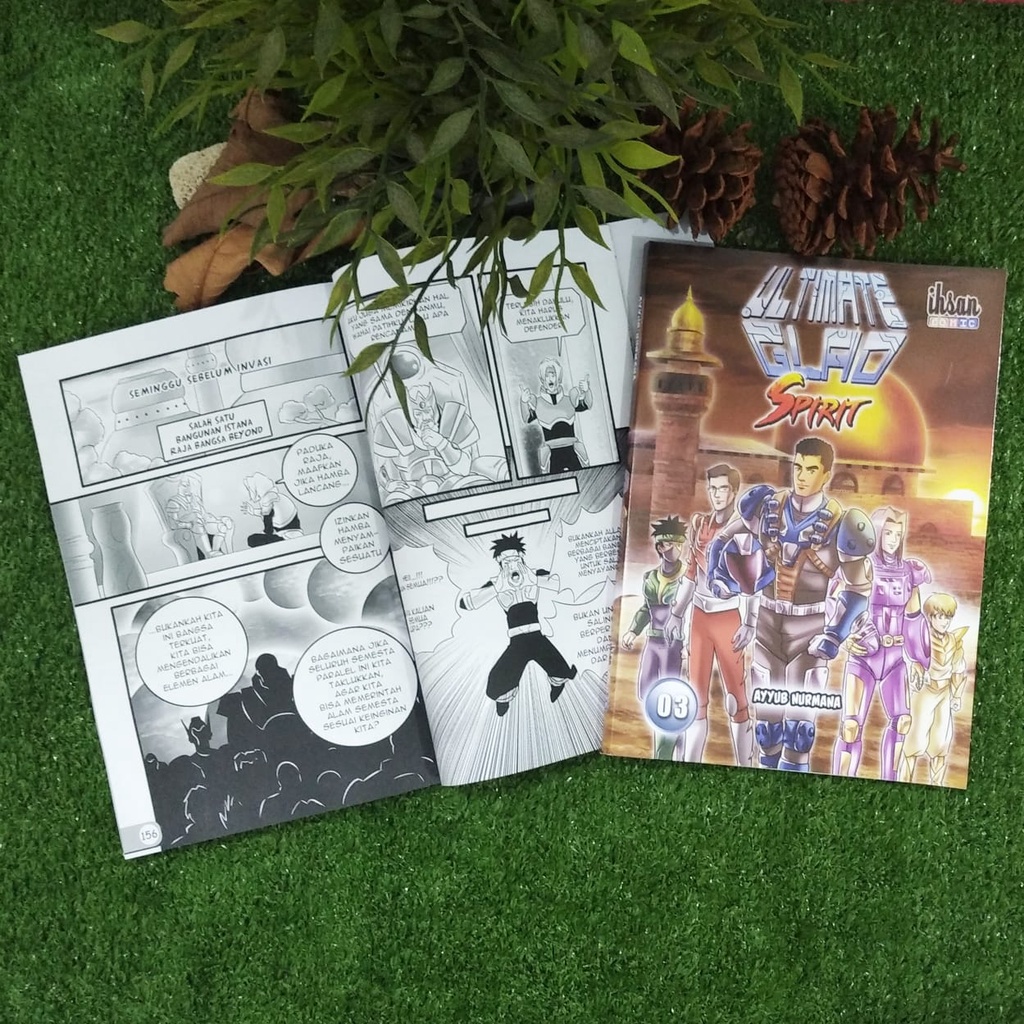 Serial Komik Superhero Islami : Ultimate Glad (Bisa Dibeli Satuan)