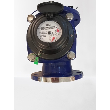 Water Meter 4&quot; DKI One set Flange + Karet