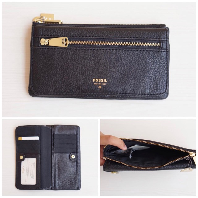 Fossil wallet preston black