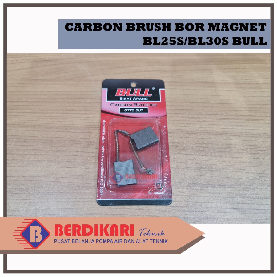 Carbon brush (kol boster) bor magnet 25mm Bull Original