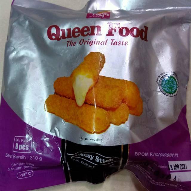 

Queen food cheese stik